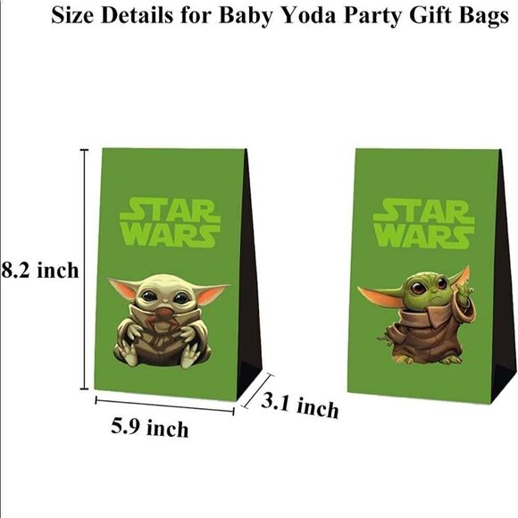 Star Wars 24 Party Bags & 100 Stickers NWT - Picture 3 of 10